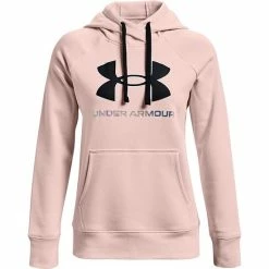 Women's Under Armour Rival Fleece Logo Hoodie Steel Medium Heather -Under Armour SHOP unnamed file 597