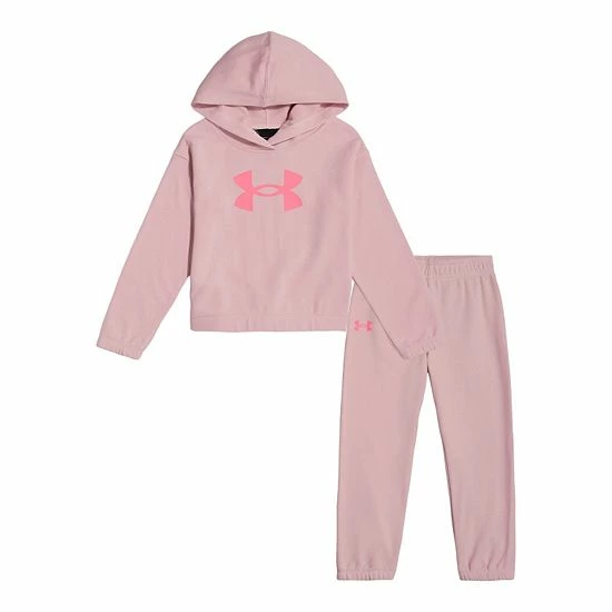 Toddler Girl Under Armour Reset Logo Terry Hoodie & Jogger Pants Set Multi Blue 1 Toddler Girl Under Armour Reset Logo Terry Hoodie & Jogger Pants Set Multi Blue