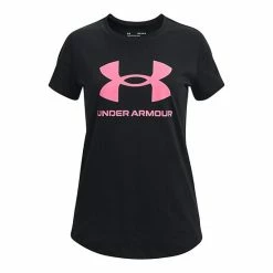Girls 7-16 Under Armour Big Logo Tech Tee Black Purple 15 Girls 7-16 Under Armour Big Logo Tech Tee Black Purple -Under Armour SHOP unnamed file 6065
