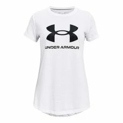 Girls 7-16 Under Armour Big Logo Tech Tee Black Purple 17 Girls 7-16 Under Armour Big Logo Tech Tee Black Purple -Under Armour SHOP unnamed file 6067