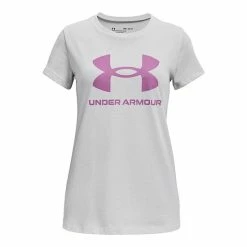 Girls 7-16 Under Armour Big Logo Tech Tee Black Purple 18 Girls 7-16 Under Armour Big Logo Tech Tee Black Purple -Under Armour SHOP unnamed file 6068