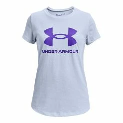 Girls 7-16 Under Armour Big Logo Tech Tee Black Purple 20 Girls 7-16 Under Armour Big Logo Tech Tee Black Purple -Under Armour SHOP unnamed file 6070