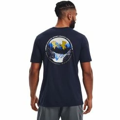 Men's Under Armour Engineered Amphib Tee Midnight Navy -Under Armour SHOP unnamed file 6082