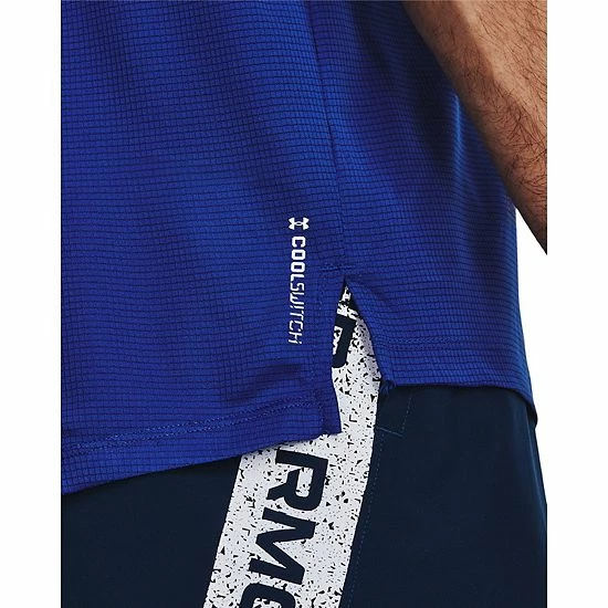 Men's Under Armour CoolSwitch Tee Glacier Blue 5 Men's Under Armour CoolSwitch Tee Glacier Blue - Image 5