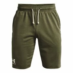 Men's Under Armour Rival French-Terry Shorts Khaki Base Heather 25 Men's Under Armour Rival French-Terry Shorts Khaki Base Heather -Under Armour SHOP unnamed file 6134