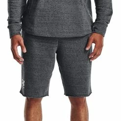 Men's Under Armour Rival French-Terry Shorts Khaki Base Heather 28 Men's Under Armour Rival French-Terry Shorts Khaki Base Heather -Under Armour SHOP unnamed file 6137