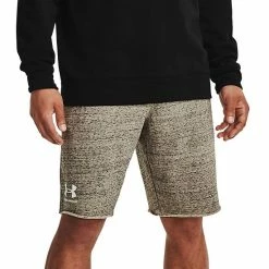 Men's Under Armour Rival French-Terry Shorts Khaki Base Heather 29 Men's Under Armour Rival French-Terry Shorts Khaki Base Heather -Under Armour SHOP unnamed file 6138