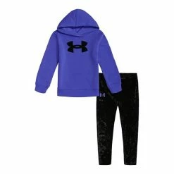 Toddler Girl Under Armour Fleece Tunic Logo Graphic Hoodie & Velour Leggings Set Pink -Under Armour SHOP unnamed file 6151