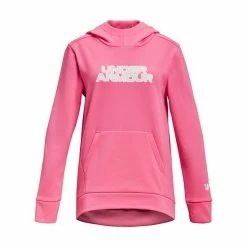 Girls 7-16 Under Armour Branded Fleece Hoodie Pink -Under Armour SHOP unnamed file 6167