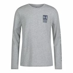 Boys 8-20 Under Armour Logo Graphic Tee Stadium Red