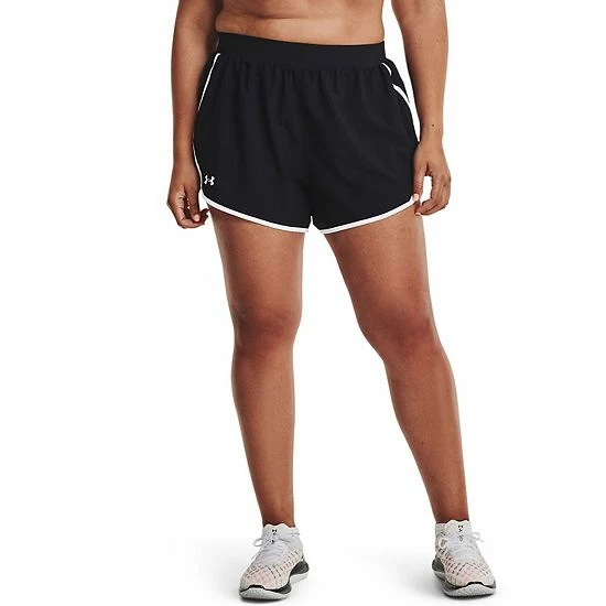 Plus Size Under Armour Fly By 2.0 Shorts Brilliance Pink 5 Plus Size Under Armour Fly By 2.0 Shorts Brilliance Pink - Image 5