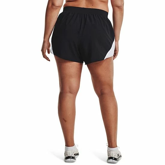 Plus Size Under Armour Fly By 2.0 Shorts Brilliance Pink 6 Plus Size Under Armour Fly By 2.0 Shorts Brilliance Pink - Image 6