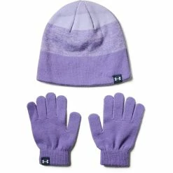 Girls Under Armour Beanie & Glove Combo Cerise 13 Girls Under Armour Beanie & Glove Combo Cerise -Under Armour SHOP unnamed file 6260