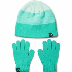 Girls Under Armour Beanie & Glove Combo Cerise 15 Girls Under Armour Beanie & Glove Combo Cerise -Under Armour SHOP unnamed file 6262