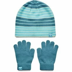 Girls Under Armour Beanie & Glove Combo Cerise 17 Girls Under Armour Beanie & Glove Combo Cerise -Under Armour SHOP unnamed file 6264