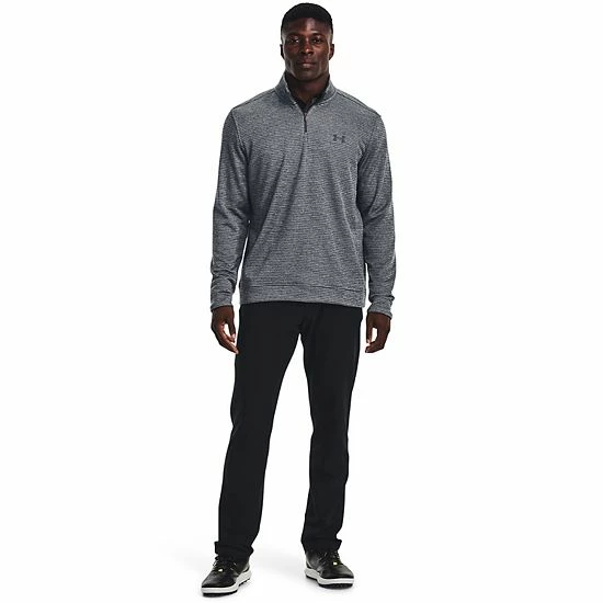 Men's Big & Tall Under Armour UA Storm Quarter-Zip Fleece Stadium Red 3 Men's Big & Tall Under Armour UA Storm Quarter-Zip Fleece Stadium Red - Image 3