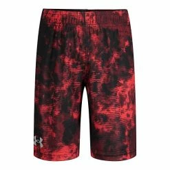 Boys 4-7 Under Armour Splice Dye Boost Shorts Red