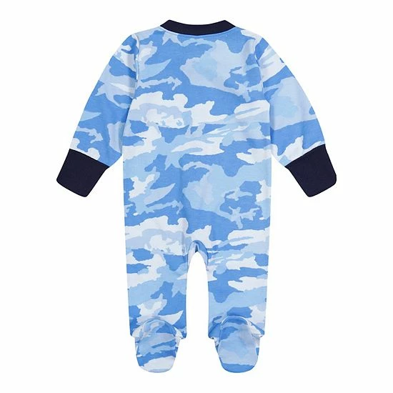 Baby Boy Under Armour Blue Camo Print Sleep & Play 2 Baby Boy Under Armour Blue Camo Print Sleep & Play - Image 2
