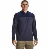 Men's Under Armour Specialist Grid Quarter Zip Hoodie Marine Od Green