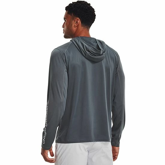 Men's Under Armour Drift Tide UA Tech™ Knit Performance Hoodie Tent 2 Men's Under Armour Drift Tide UA Tech™ Knit Performance Hoodie Tent - Image 2