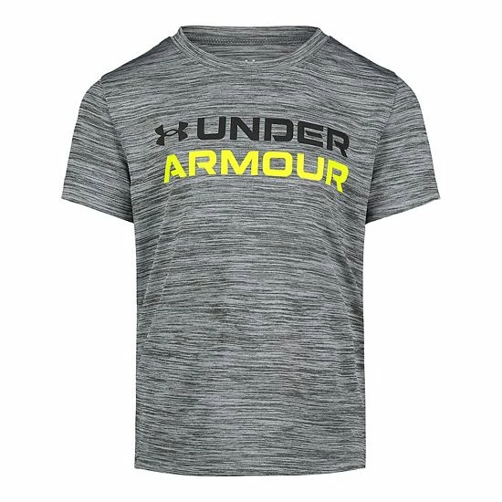 Boys 4-7 Under Armour Twist Wordmark Space Dye Graphic Tee 1 Boys 4-7 Under Armour Twist Wordmark Space Dye Graphic Tee