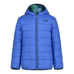 Boys 8-20 Under Armour Reversible Pronto Medium Weight Puffer Jacket Versa Blue