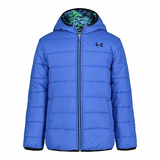 Boys 8-20 Under Armour Reversible Pronto Medium Weight Puffer Jacket Versa Blue 1 Boys 8-20 Under Armour Reversible Pronto Medium Weight Puffer Jacket Versa Blue