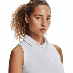Women's Under Armour Zinger Golf Polo White -Under Armour SHOP unnamed file 6525