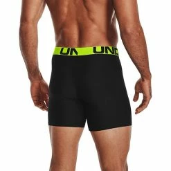 Men's Under Armour 2-pack UA Tech™ 6-inch Boxerjock® Briefs Academy Mod Gray -Under Armour SHOP unnamed file 660
