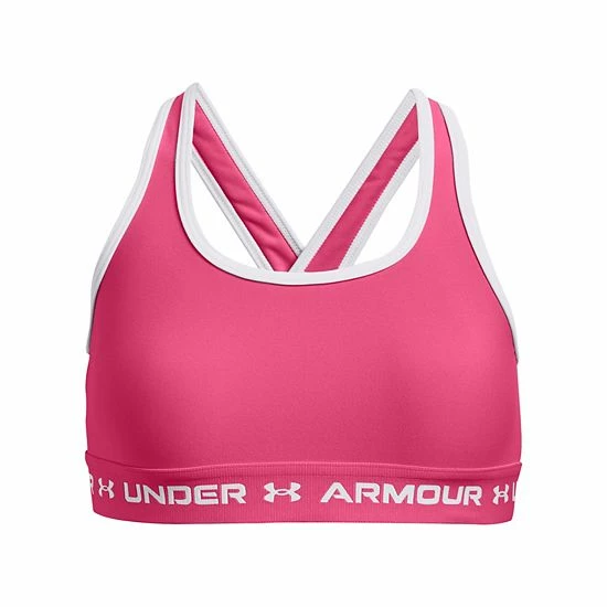 Girls 7-16 Under Armour Crossback Sports Bra 1 Girls 7-16 Under Armour Crossback Sports Bra