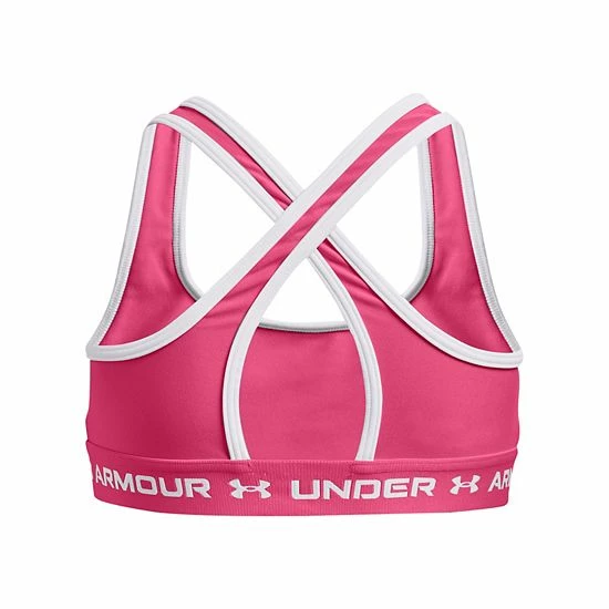 Girls 7-16 Under Armour Crossback Sports Bra 2 Girls 7-16 Under Armour Crossback Sports Bra - Image 2