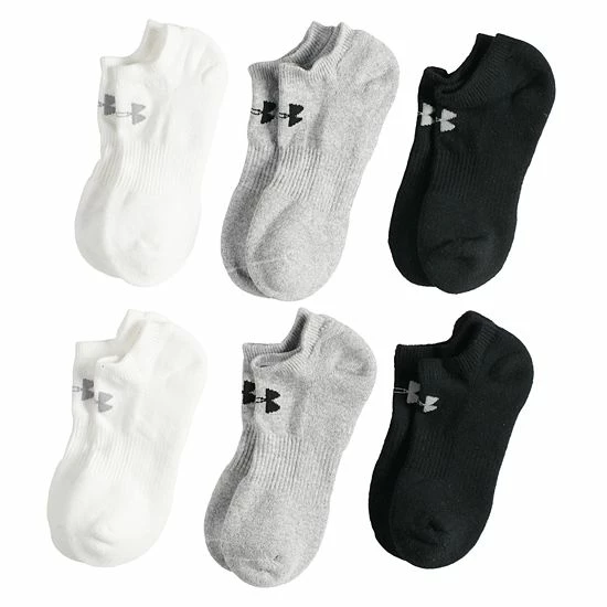 Boys Under Armour 6-Pack No-Show Socks 1 Boys Under Armour 6-Pack No-Show Socks