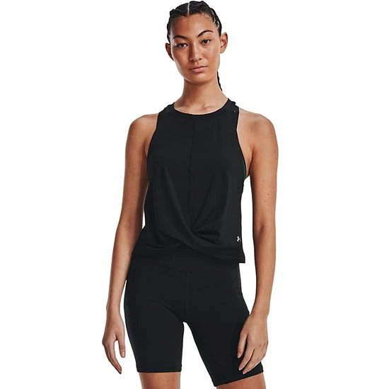 Women's Under Armour HeatGear® Tank Top Black 9 Women's Under Armour HeatGear® Tank Top Black - Image 9