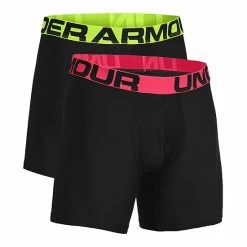 Men's Under Armour 2-pack UA Tech™ 6-inch Boxerjock® Briefs Academy Mod Gray -Under Armour SHOP unnamed file 670