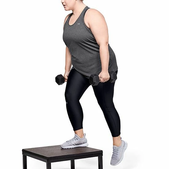 Plus Size Under Armour Tech Twist Tank Opal Green 4 Plus Size Under Armour Tech Twist Tank Opal Green - Image 4