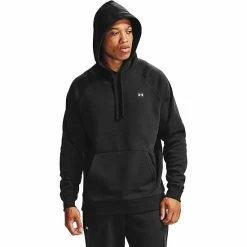 Big & Tall Under Armour Rival Fleece Hoodie 467 Mechanic Blue