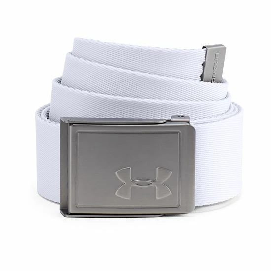 Men's Under Armour Reversible Webbing 2.0 Golf Belt Black 1 Men's Under Armour Reversible Webbing 2.0 Golf Belt Black