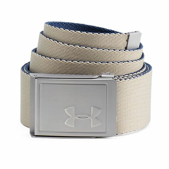 Men's Under Armour Reversible Webbing 2.0 Golf Belt Black 2 Men's Under Armour Reversible Webbing 2.0 Golf Belt Black - Image 2