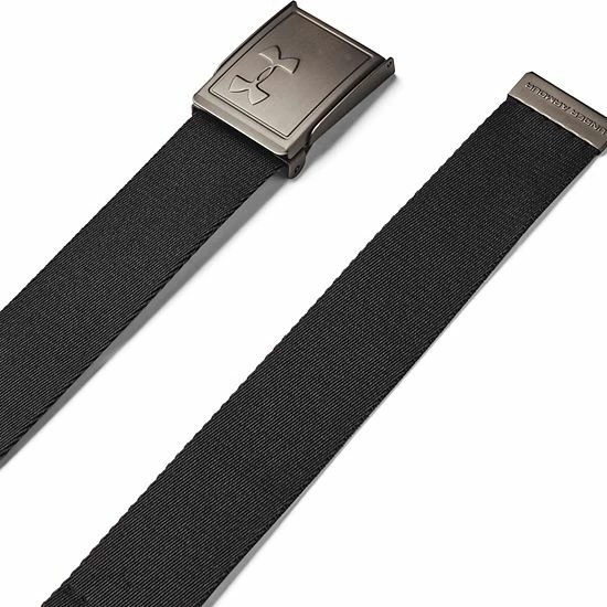 Men's Under Armour Reversible Webbing 2.0 Golf Belt Black 5 Men's Under Armour Reversible Webbing 2.0 Golf Belt Black - Image 5