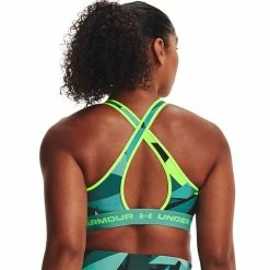 Under Armour Crossback Printed 2.0 Medium-Impact Sports Bra Neptune Print -Under Armour SHOP unnamed file 6824