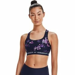 Under Armour Crossback Printed 2.0 Medium-Impact Sports Bra Neptune Print -Under Armour SHOP unnamed file 6827