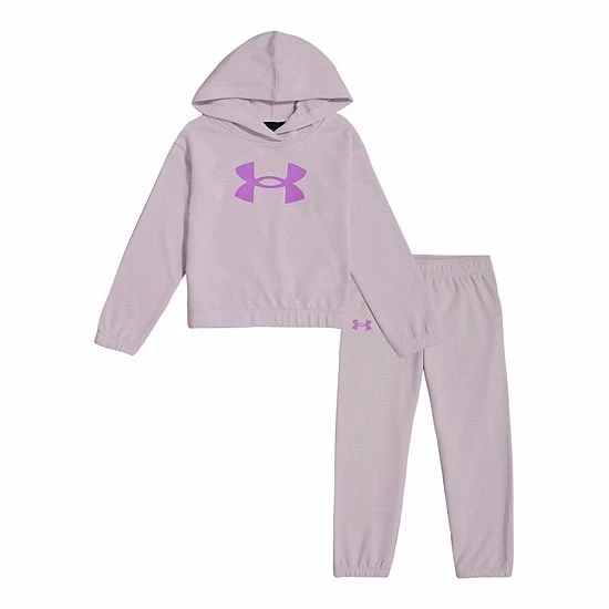Girls 4-6x Under Armour Reset Logo Hoodie & Joggers Set 1 Girls 4-6x Under Armour Reset Logo Hoodie & Joggers Set