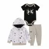 Baby Under Armour 3-Piece Scribble Dots Hoodie Set
