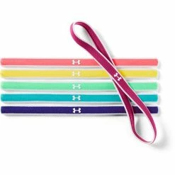 Girls 4-16 Under Armour 6 Pack Mini Headbands Peace Pink