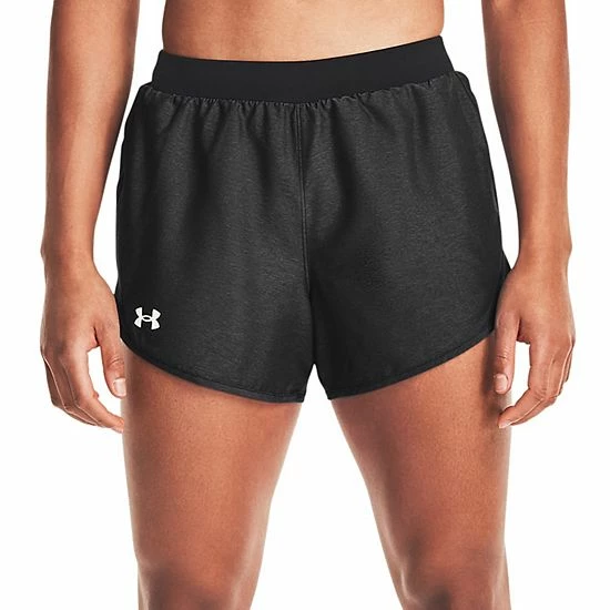Women's Under Armour Fly By 2.0 Running Shorts Jet Gray 1 Women's Under Armour Fly By 2.0 Running Shorts Jet Gray