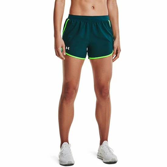 Women's Under Armour Fly By 2.0 Running Shorts Jet Gray 3 Women's Under Armour Fly By 2.0 Running Shorts Jet Gray - Image 3