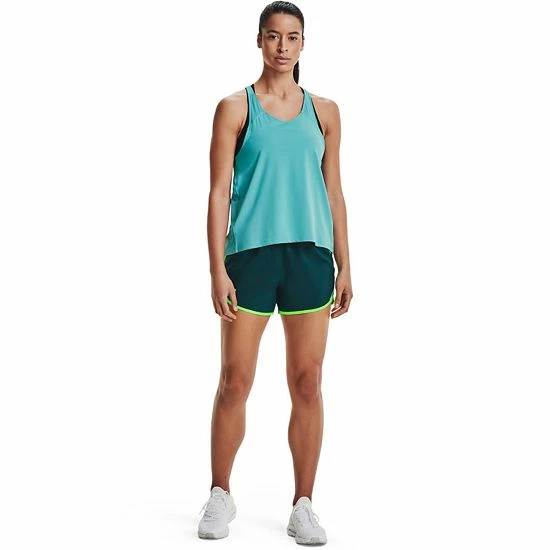 Women's Under Armour Fly By 2.0 Running Shorts Jet Gray 4 Women's Under Armour Fly By 2.0 Running Shorts Jet Gray - Image 4