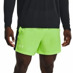 Men's Under Armour Launch Running Shorts Quirky Lime Black