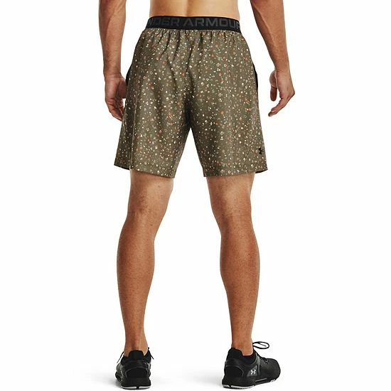 Men's Under Armour Woven Adapt Shorts Tourmaline Teal 2 Men's Under Armour Woven Adapt Shorts Tourmaline Teal - Image 2