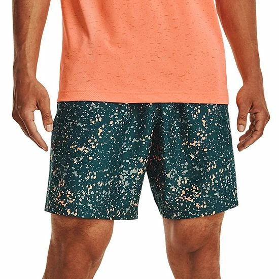 Men's Under Armour Woven Adapt Shorts Tourmaline Teal 12 Men's Under Armour Woven Adapt Shorts Tourmaline Teal - Image 12